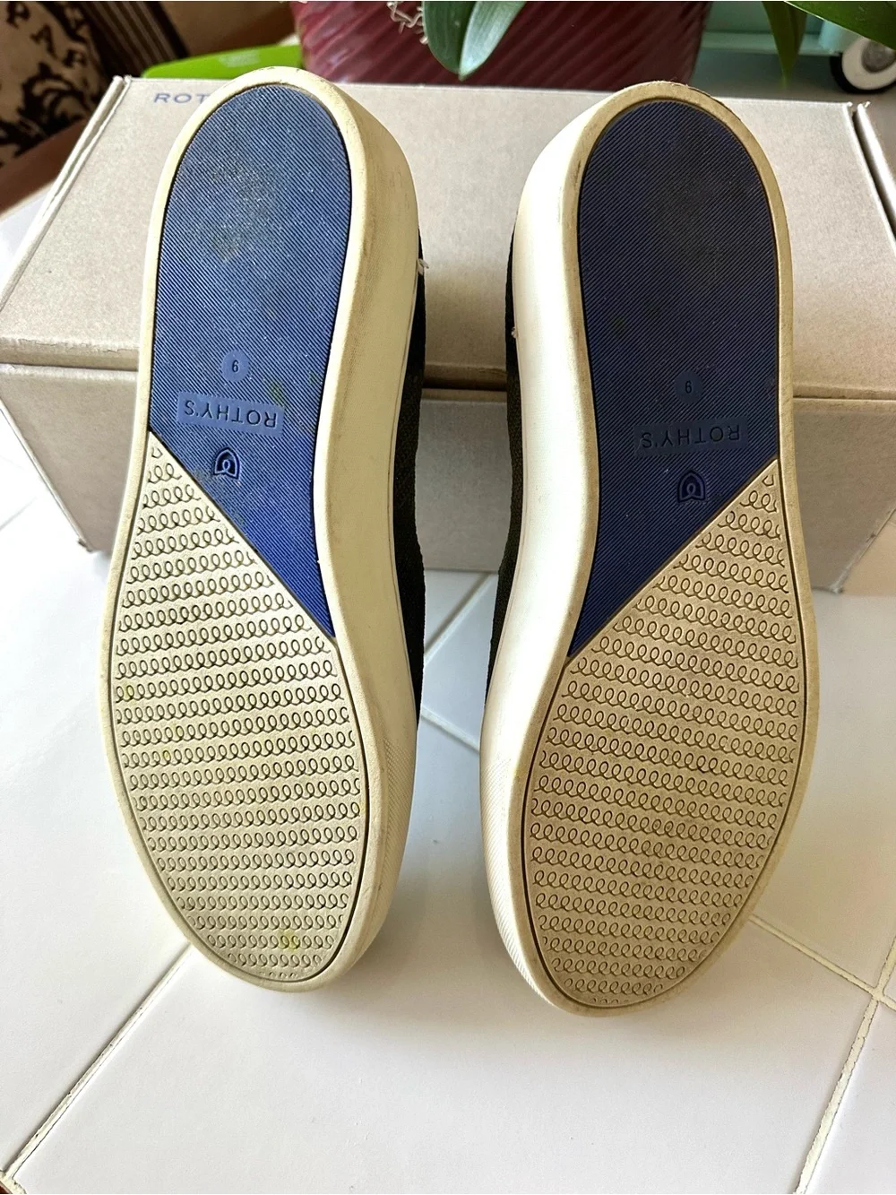 Rothy’s The Sneaker Cedar Camo Women’s Size 9 Slip On Shoes